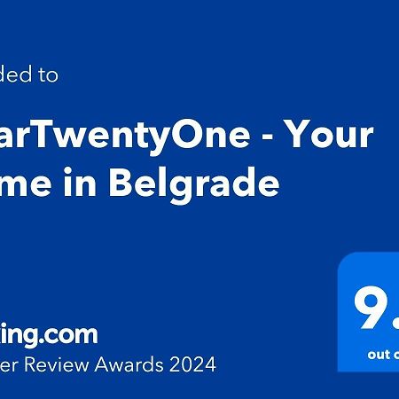 AparTwentyOne - Your Home in Belgrado Buitenkant foto